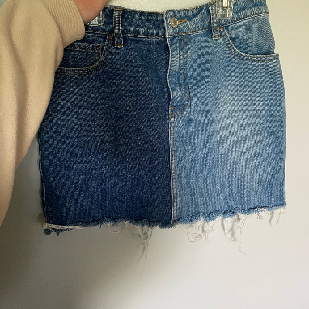 Denim skirt